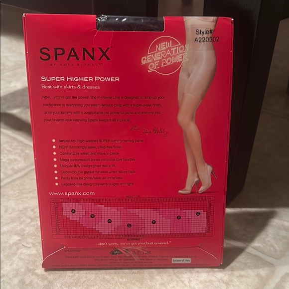 SPANX Super Higher Power Shaper - Black - Picture 2 of 2